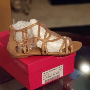 SHOEDAZZLE FLAT SANDAL